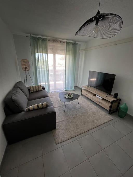 Joli Appt 45 M2 Avec Terrasse Apartment Люнел Екстериор снимка